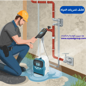 كشف تسربات المياه